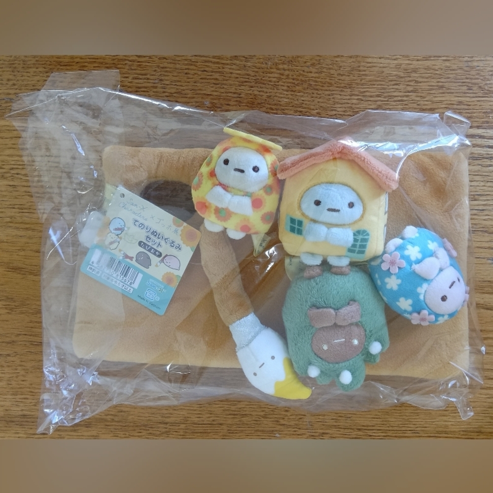 San-x Van Gogh Sumikko Gurashi Plush Set Tenori Japan Exclusive Limited Edition